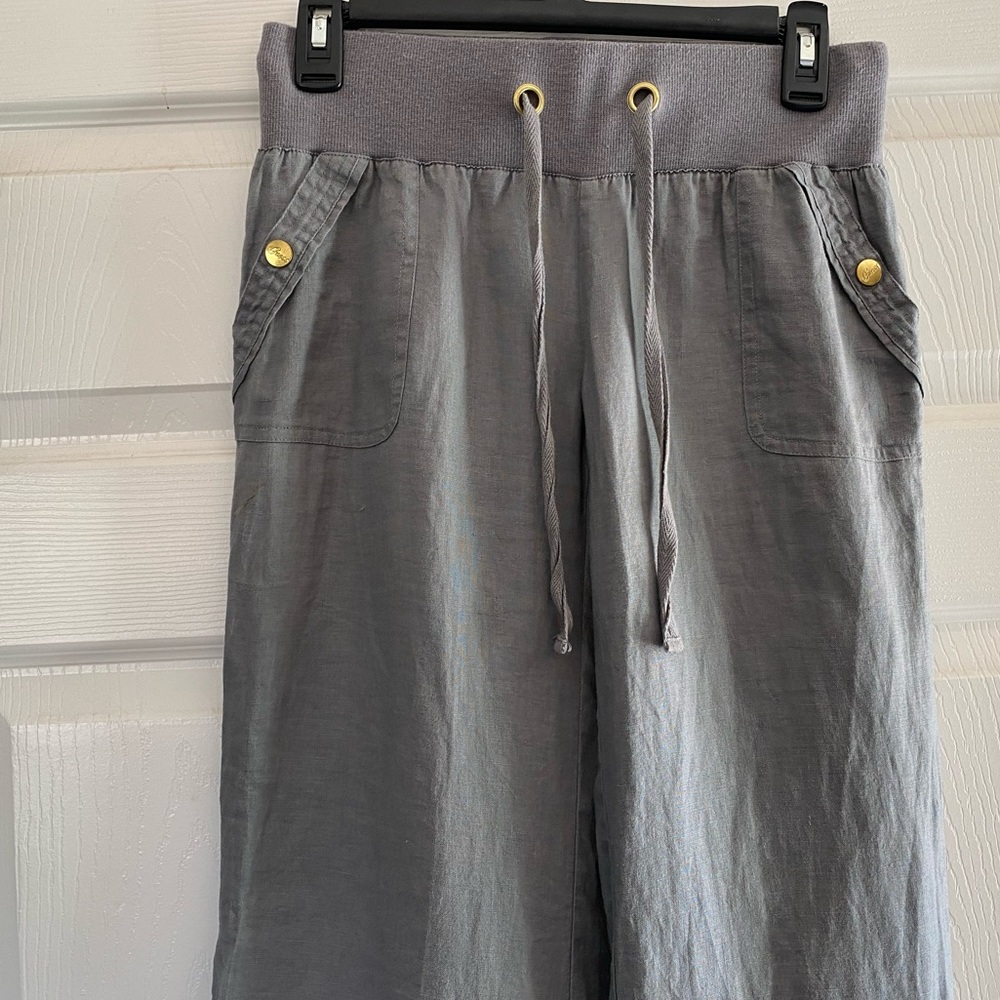 Guess Gray Wide Leg Pants - Picture 4 of 10
